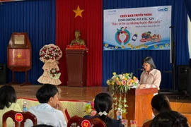 Phát động Chiến dịch truyền thông dinh dưỡng và vắc xin tại xã Kông Bơ La