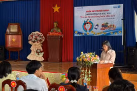 Phát động Chiến dịch truyền thông dinh dưỡng và vắc xin tại xã Kông Bơ La