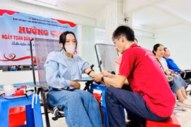 Đông đảo người dân Gia Lai tham gia hiến máu tình nguyện