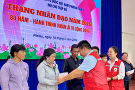 Pleiku huy động trên 380 triệu đồng triển khai các hoạt động Tháng Nhân đạo 2026