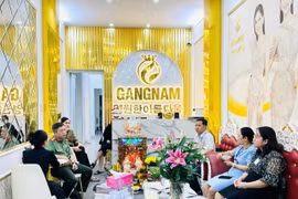 Kiểm tra đột xuất Thẩm mỹ viện Quốc tế GANGNAM
