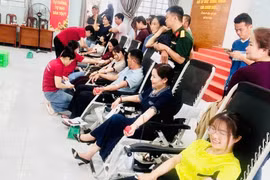 Các bệnh viện tại Gia Lai tiếp nhận 879 đơn vị máu an toàn