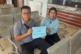 Nhóm từ thiện Chư Prông hỗ trợ 40 triệu đồng cho bệnh nhân khó khăn