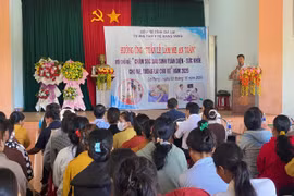 Xã Lơ Pang phát động Tuần lễ làm mẹ an toàn