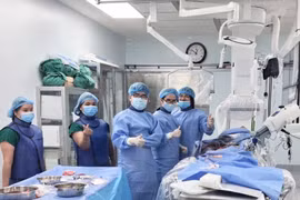 Bệnh viện Đa khoa Gia Lai can thiệp lấy huyết khối bằng hệ thống DSA cho bệnh nhân nhồi máu não cấp