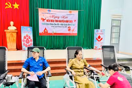 Các xã phía Tây tỉnh Gia Lai khởi động hiến máu tình nguyện