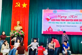 Bệnh viện đa khoa Gia Lai tiếp nhận 222 đơn vị máu an toàn