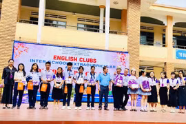 Pleiku: Trường Tiểu học-THCS Bùi Thị Xuân đạt giải nhất tại chương trình ngoại khóa liên trường 