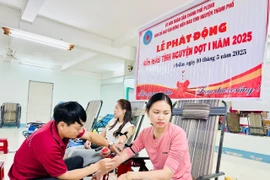Pleiku: Trên 500 người đăng ký hiến máu tình nguyện đợt 1 năm 2025