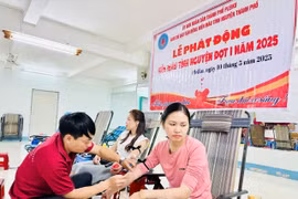 Pleiku: Trên 500 người đăng ký hiến máu tình nguyện đợt 1 năm 2025