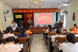 Pleiku: Tập huấn chuyên môn về công tác y tế trường học