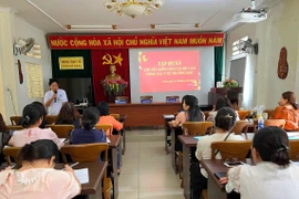 Pleiku: Tập huấn chuyên môn về công tác y tế trường học