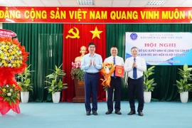 Ông Vũ Mạnh Chữ giữ chức Giám đốc BHXH khu vực XXIII Gia Lai-Bình Định