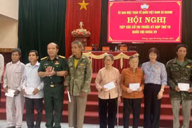 Đại biểu Quốc hội tỉnh tiếp xúc cử tri xã Kbang và phường An Khê