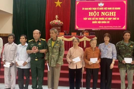 Đại biểu Quốc hội tỉnh tiếp xúc cử tri xã Kbang và phường An Khê