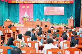 Phó Thủ tướng Chính phủ Hồ Đức Phớc tiếp xúc cử tri phường Quy Nhơn