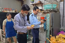 Trong Quý I, Đoàn kiểm tra liên ngành của thành phố đã kiểm tra 29 cơ sở sản xuất, kinh doanh thực phẩm trên địa bàn.