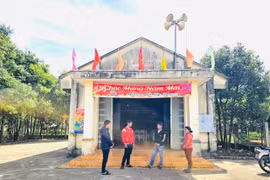 Nhờ được hỗ trợ xây dựng nhà rông văn hóa, nhà sinh hoạt cộng đồng, việc sinh hoạt, hội họp của làng Đak Dwe thuận lợi hơn.