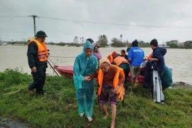 Bộ Chỉ huy Quân sự tỉnh huy động 1.283 cán bộ, chiến sĩ tham gia ứng phó với lũ lụt