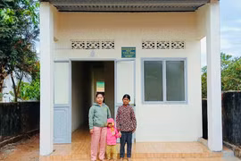 Đến nay, toàn huyện Đức Cơ có 109 căn nhà được hỗ trợ xóa nhà tạm, nhà dột nát đã hoàn thành. Ảnh: Như Kiên