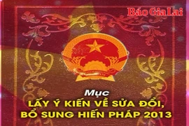 Lấy ý kiến về sửa đổi, bổ sung Hiếp pháp năm 2023 ngày 22-5-2025
