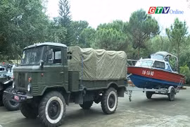 Các đơn vị quân đội triển khai công tác ứng phó mưa lũ