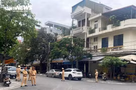 Gần 100 chiến sĩ khám xét nhiều địa điểm ở Thanh Hóa liên quan ông trùm Vi 'ngộ'