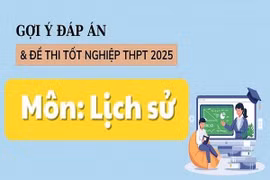 Đáp án đề thi môn Lịch sử tốt nghiệp THPT năm 2025 