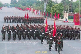 Hợp luyện lần 1 chuẩn bị cho Lễ diễu binh, diễu hành Kỷ niệm 80 năm Quốc khánh