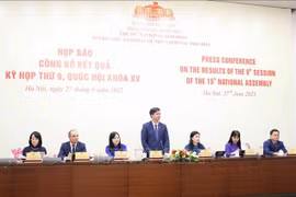 Họp báo công bố kết quả Kỳ họp thứ 9, Quốc hội khóa XV