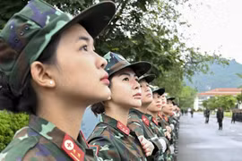 Thí sinh xét tuyển vào trường quân đội tăng mạnh