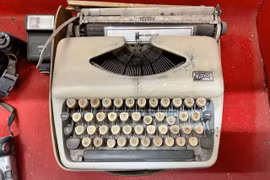 Chiếc máy đánh chữ. Ảnh: nguồnbaogialai.com.vn