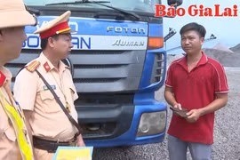 Các chủ mỏ khai thác khoáng sản ký cam kết đảm bảo trật tự an toàn giao thông