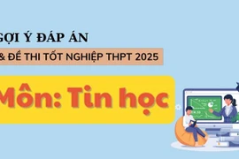 Đáp án đề thi môn Tin học tốt nghiệp THPT 2025 