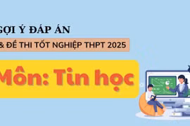 Đáp án đề thi môn Tin học tốt nghiệp THPT 2025 