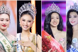 Việt Nam có thêm 4 hoa hậu, 9 á hậu trong một tuần