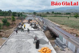 Quyết tâm hoàn thành việc sửa chữa cầu Sông Bờ sớm hơn kế hoạch đề ra