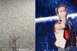 G-Dragon bùng nổ cảm xúc cùng hơn 40.000 khán giả bất chấp cơn mưa trắng trời