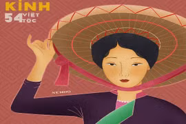 Chàng họa sĩ trẻ mang vẻ đẹp 54 dân tộc ra thế giới