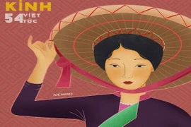 Chàng họa sĩ trẻ mang vẻ đẹp 54 dân tộc ra thế giới