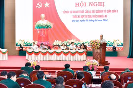 Đoàn Đại biểu Quốc hội Gia Lai tiếp xúc cử tri công tác trong quân đội