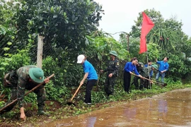 Ra quân Chiến dịch thanh niên tình nguyện hè "Hành quân xanh" 