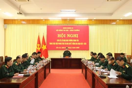 Hội đồng Thi đua - Khen thưởng Quân đoàn 34 họp xét khen thưởng các tập thể, cá nhân có thành tích xuất sắc