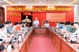 Đoàn Kiểm tra số 1922 của Bộ Chính trị thông qua dự thảo báo cáo kết quả kiểm tra tại Gia Lai