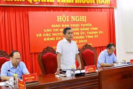 Gia Lai: Giao ban quý I-2025 các cơ quan khối Đảng tỉnh và các Huyện ủy, Thị ủy, Thành ủy, Đảng ủy 