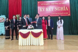 Phường An Nhơn kết nghĩa với xã Ia Krêl