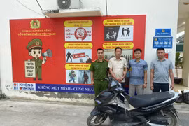 Công an xã Chư Păh bắt đối tượng trộm cắp xe máy