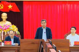 Bộ phận Thường trực Tiểu ban Văn kiện Đại hội đại biểu Đảng bộ tỉnh Gia Lai lần thứ XVII cho ý kiến với dự thảo báo cáo chính trị