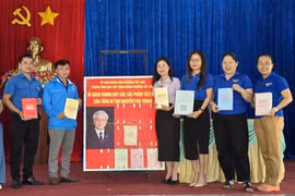 Phường Tây Sơn ra mắt tủ sách giới thiệu các tác phẩm tiêu biểu của cố Tổng Bí thư Nguyễn Phú Trọng