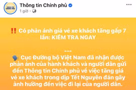 Gia Lai kiểm tra thông tin giá vé xe khách về từ Tp. Hồ Chí Minh tăng cao ngất trong dịp Tết.